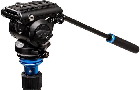 Benro A2883F Reverse-Folding Aluminum Travel Tripod with S4Pro Fluid Video Head (A2883FS4PRO) in Saudi Arabia