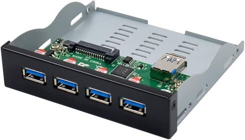 HINYSENO USB 3.1 Gen 2 3.5" Front Panel with USB3.1 Gen 2 Type A x 2+USB3.1 Gen 2 Type C x 2 VL820 Chipset in Kuwait