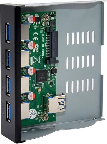 HINYSENO USB 3.1 Gen 2 3.5" Front Panel with USB3.1 Gen 2 Type A x 2+USB3.1 Gen 2 Type C x 2 VL820 Chipset in Kuwait