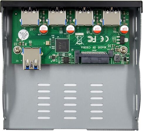 HINYSENO USB 3.1 Gen 2 3.5" Front Panel with USB3.1 Gen 2 Type A x 2+USB3.1 Gen 2 Type C x 2 VL820 Chipset in Kuwait