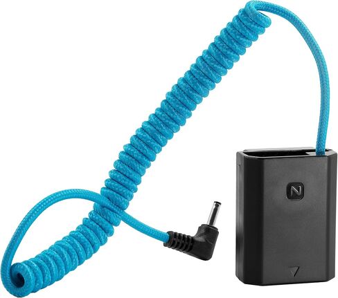 KONDOR BLUE 1.35/3.5 DC Male to A7SIII Dummy Battery NP-FZ100 Cable Compatible with Sony in Saudi Arabia