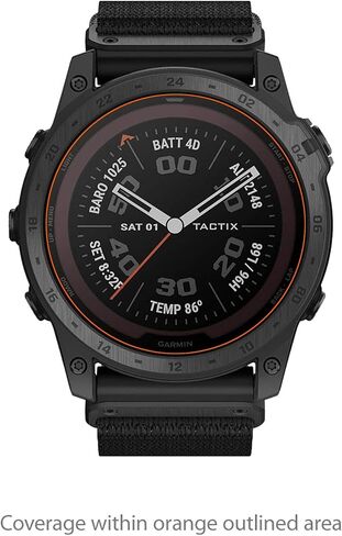 واقي شاشة BoxWave متوافق مع Garmin Tactix 7 - ClearTouch Crystal (عبوتان)، غلاف فيلم عالي الدقة - دروع من الخدوش لـ Garmin Tactix 7 in Kuwait