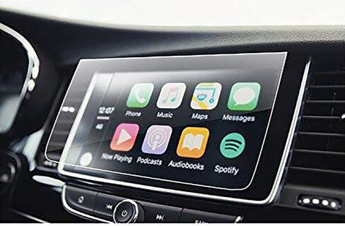 2018 2019 Buick Encore 8 بوصة IntelliLink Car In Dash Center Navigation شاشة عرض شبه منحرف الزجاج المقسى واقية فيلم واقية in Kuwait