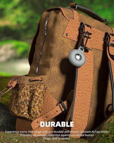 حامل تعقب Airtags 6 Pack، حافظة سلسلة مفاتيح Airtag لعلامة Apple، علامات هوائية ناعمة مقاومة للصدمات من السيليكون - 4+2 حامل لحقائب الظهر، الأمتعة، طوق كلب القطط، مفاتيح السيارة (6 ألوان) in Kuwait