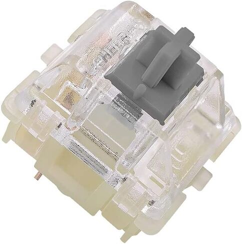 Granvela Cherry MX Speed Silver RGB Switches (10 Pcs) | Plate Mounted | Tactile Switch for Mechanical Keyboard, Packed in PE Protective Box. in Kuwait