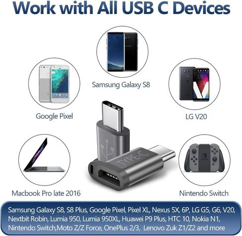 محول JSAUX Micro USB (أنثى) إلى USB C 4 حزم، محول USB من الألومنيوم من النوع C مع سلسلة مفاتيح شحن سريع متوافق مع Samsung Galaxy S10 S9 S8 Plus Note 9 8، LG V30 G5 G6، Moto Z Z2، والمزيد (أحمر) in Kuwait