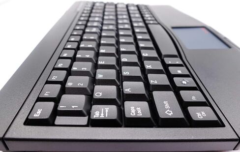 سوليد تيك KB-540BU (ACK-540U) - كيبورد USB صغير محمول مع لوحة لمس، 88 مفتاح، سلكي (اسود) in Kuwait