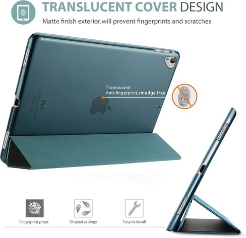 حافظة ProCase الذكية لجهاز iPad Pro مقاس 12.9 بوصة الجيل الأول والثاني - كحلي in Kuwait