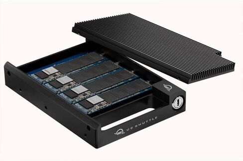 يحمل مكوك OWC 16TB U2 ما يصل إلى أربعة مكوك NVMe M.2 SSD إلى U.2 الناقل in Kuwait