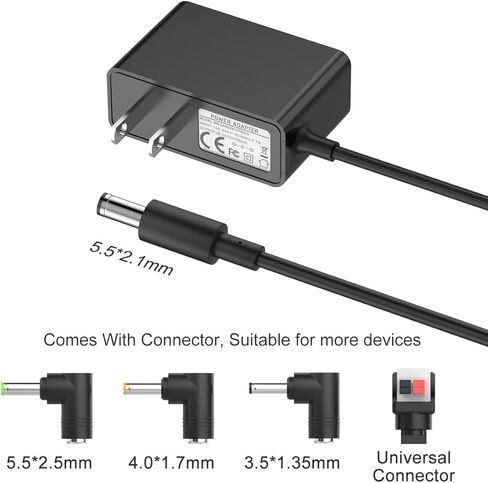 12V AC Power Adapter Supply Cable for Seagate External Hard Drive, HDD External Hard Drive, Seagate Srd00f2, Goflex Freeagent, WD Western Digital My Book External Hard Drive, 5FT Charger Cord in Kuwait