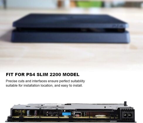 وحدة إمداد الطاقة، بلاستيك أكريلونتريل بوتادين ستايرين ADP-160FR، مصدر طاقة محمول لوحدة تحكم الألعاب، محول إمداد طاقة بديل مناسب لجهاز PS4 Slim 2200 Model in Kuwait