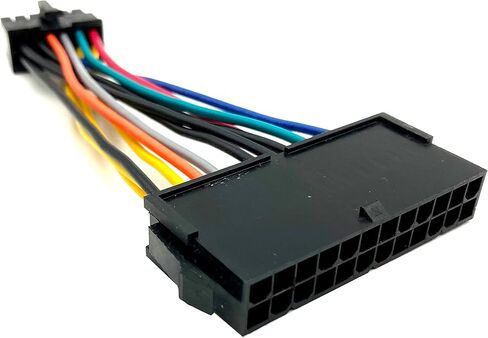 YOUKITTY 24-pin to 12-pin ATX PSU Power Cable Adapter for Computer Q87 Q87H3 Q87H3-AM (1 Piece) in Kuwait