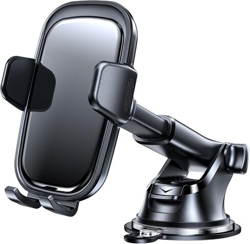 حامل موبايل للسيارة من سمورفيت، مناسب للوحة العدادات/ الزجاج الأمامي/ النافذة، حامل هاتف خلوي/ ايفون للسيارة والشاحنة، حامل ذراع تلسكوبي شامل للهاتف المحمول in Kuwait