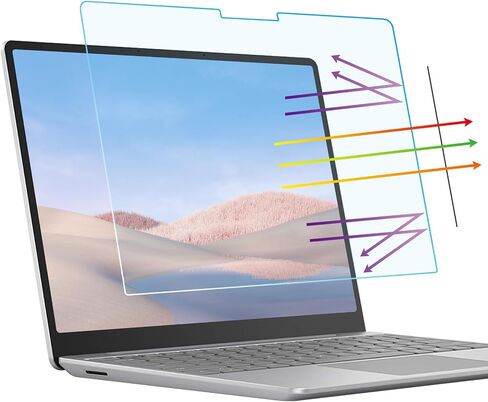 LILIONGTH 15 inch Anti-Blue Light Screen Protector for Microsoft Surface Laptop 5/4/3 15 inch Laptop, Anti-Glare Scratch-Resistant Blue Light Filter Compatible with Surface Laptop 5/4/3 15" in Saudi Arabia