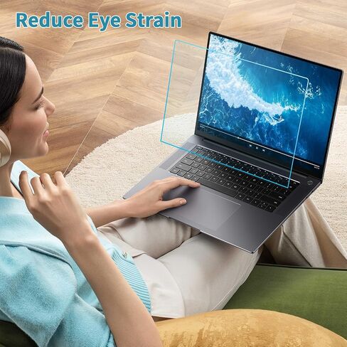 LILIONGTH 15 inch Anti-Blue Light Screen Protector for Microsoft Surface Laptop 5/4/3 15 inch Laptop, Anti-Glare Scratch-Resistant Blue Light Filter Compatible with Surface Laptop 5/4/3 15" in Saudi Arabia
