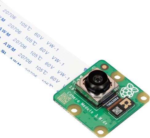 Arducam لوحدة كاميرا Raspberry Pi 3، 12MP IMX708 75 درجة (D) كاميرا Pi ذات التركيز التلقائي V3 مع علبة أكريليك، كابل FFC 15-22pin in Kuwait