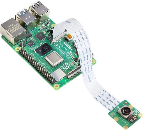 Arducam لوحدة كاميرا Raspberry Pi 3، 12MP IMX708 75 درجة (D) كاميرا Pi ذات التركيز التلقائي V3 مع علبة أكريليك، كابل FFC 15-22pin in Kuwait