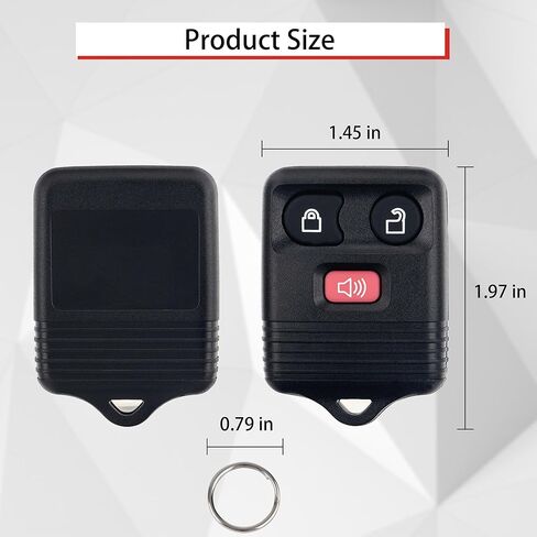 2 حزم استبدال عن بعد دخول بدون مفتاح، دخول مفتاح التحكم عن بعد الارسال فوب الفرس استبدال CWTWB1U345 متوافق مع فورد F-150 F-250 F-350 1998-2016، ميركوري لينكولن مازدا in Kuwait