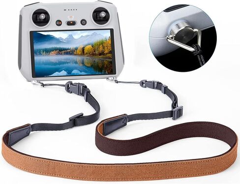 [3 in 1] Mini 4 Pro/Mini 3 Pro/Mini 3/Air 3 Accessories kit for DJI RC & RC 2, Neck Lanyard Strap + [2 Pack] Matte Glass Screen Protector + Control Sticks Joysticks for DJI Mini 4 Pro/Air 3/Mini 3/Mini 3 Pro (RC & RC 2)Remote Controller Accessories in Kuwait