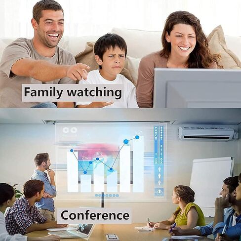 [معتمد من MFI] محول إضاءة إلى HDMI للهاتف بالتلفزيون ، متوافق مع iPhone ، iPad ، Sync Screen Connector Direct Connect on HD TV/شاشة/جهاز عرض لا تحتاج إلى مصدر طاقة (4.9FT) أبيض in Kuwait