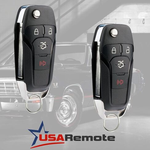 2 مفاتيح الوجه لـ 2013-2020 Ford F-150 Explorer دخول بدون مفتاح عن بعد فوب (N5F-A08TAA 5923667) in Kuwait