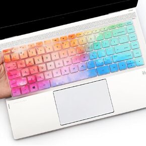 2 Pack Keyboard Cover with Large Letters for HP 14 Laptop/Pavilion X360 14-dk 14m-dh 14-dq 14-cd/ce/cf 14-dq0052dx dq2053cl 14-dq5043cl 14-cf2112wm 14-dk1003dx 14-ce3065st 14-fq0039ms 14-dh2097nr in Kuwait