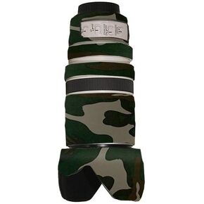 LensCoat Lens Cover for Canon 28-300IS Camouflage Neoprene Camera Lens Protection Sleeve (Realtree AP Snow) lenscoat