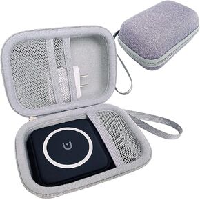 حافظة حمل صلبة لشاحن يو كومكس نانو 3 في 1 اللاسلكي، حامل تخزين واقي لملحقات كيبل محطة الشحن النانو القابلة للطي من يوكومكس (حافظة فقط) (رمادي) in Kuwait