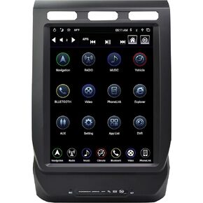 راديو بديل من لينكسويل الجيل الرابع 12.1 انش لسيارة F150 2015 الى 2020 وF250/F350/F450 2017 الى 2020 نظام تحديد المواقع العالمي GPS يونيموتو HDMI/BT/USB/AUX/واي فاي ستيريو سيارة TS-FDPU12-1RR-4B in Kuwait