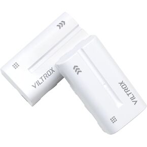 بطارية VILTROX 2 Pack NP-F550 2200 مللي أمبير في الساعة، استبدال Sony NP-F970 F960 F950 F770 F750 F570 F550، ضوء LED متوافق مع Godbox Neewee، شاشة (منفذ إدخال USB من النوع C) in Kuwait