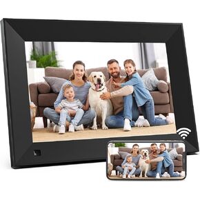 إطار صور رقمي أركترونيك واي فاي 8 بوصة إطار صور رقمي ذكي مع شاشة لمس IPS عالية الدقة 1280x800، تدوير تلقائي وعرض الشرائح، إعداد سهل لمشاركة اللحظات عبر التطبيق من أي مكان وفي أي وقت in Kuwait