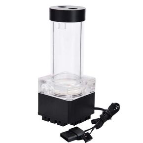 Pump/Reservoir Combo Water Cooling Kit, 800L/H PC Water Cooling Integrated Mute, G 1/4" Thread Port PC CPU Water Cooling System Heat Exchanger Tool for Water in Saudi Arabia
