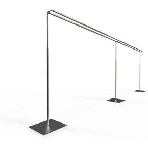 Adjustable Heavy Duty Portable Pipe and Drape Backdrop Kit 10FT x 20FT Double Crossbar Easy Set Up for Wedding&Party&Photography&Baby Show&Display (No Drape)，But Not for Flower Walls/TVs/Heavy Items in Kuwait