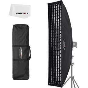AMBITFUL FW95 95cm/37 Octagonal Softbox with Honeycomb Grid, Bowens Mount Octagon Softbox for Studio Flash, Versatile Soft Light for Portrait Fashion Photography in Kuwait