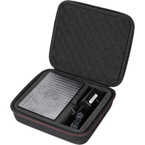LTGEM Hard Case for Seagate Expansion 2TB 3TB 4TB 5TB 8TB Desktop External Hard Drive USB 3.0 with Dense Foam. Fits USB Cable and Charger.(Black) in Saudi Arabia