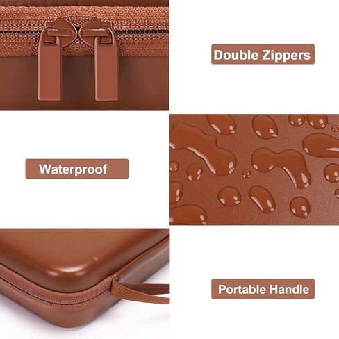 MOSISO Camera Case Compatible with Sony ZV-1 / ZV-1F / ZV-1 II Vlog Digital Camera & Vlogger Accessory Kit Tripod, Waterproof Shockproof EVA Carrying Case with Hand Strap & Snap Hook, Black in Kuwait