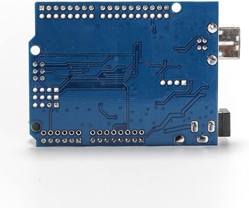 لوحة اونو R3 ATmega328P مع رقاقة CH340G متوافقة مع اردوينو اونو R3 ميجا 2560 نانو روبوت لاردوينو IDE AVR MCU Learner K53، مع رأس دبوس مستقيم وكيبل USB من بتوسيا in Kuwait