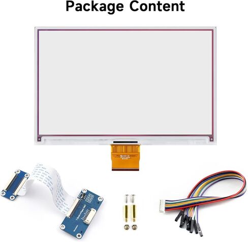 Waveshare 7.3inch ACeP 7-Color E-Paper E-Ink Raw Display, 800×480 Pixels, Raw E-Paper Display, with Driver Board in Kuwait