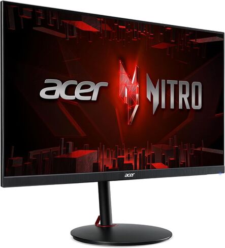 شاشة ألعاب Acer Nitro مقاس 27 بوصة WQHD 2560 x 1440 للكمبيوتر الشخصي | AMD FreeSync Premium | تحديث يصل إلى 180 هرتز | ما يصل إلى 0.5 مللي ثانية | HDR400 | DCI-P3 95% | 1 × منفذ عرض 1.2 و2 × HDMI 2.0 | XV272U V3bmiiprx in Kuwait