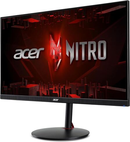 شاشة ألعاب Acer Nitro مقاس 27 بوصة WQHD 2560 x 1440 للكمبيوتر الشخصي | AMD FreeSync Premium | تحديث يصل إلى 180 هرتز | ما يصل إلى 0.5 مللي ثانية | HDR400 | DCI-P3 95% | 1 × منفذ عرض 1.2 و2 × HDMI 2.0 | XV272U V3bmiiprx in Kuwait