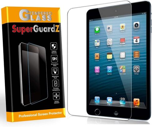 SuperGuardZ [2-Pack] لجهاز iPad Air 2 / iPad Air 1 / iPad Pro 9.7 بوصة - زجاج مقاوم للضوء الأزرق [حماية العين] واقي شاشة [استبدال مدى الحياة] 9H، حافة مضادة للرقاقة، مقاومة للكسر in Kuwait