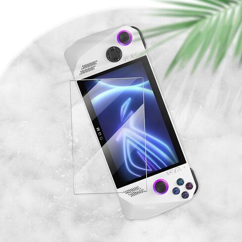 واقي شاشة SPARIN مكون من قطعتين لجهاز ASUS ROG Ally محمول باليد مقاس 7 بوصة 2023، لمس حساس، مقاوم لبصمات الأصابع، زجاج مقسى عالي الدقة للألعاب مضاد للخدش محمول باليد لجهاز ASUS ROG Ally in Kuwait