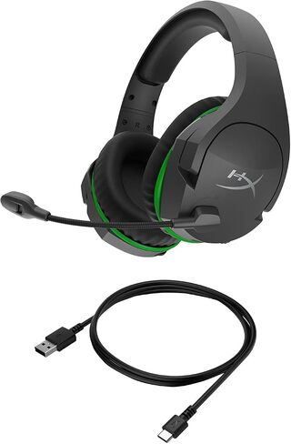 HyperX CloudX Stinger Core - سماعة رأس لاسلكية للألعاب - منزلقات فولاذية، دوارة لكتم صوت الميكروفون المانع للضوضاء لأجهزة Xbox Series X|S، وXbox One (متجدد) in Saudi Arabia