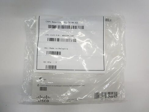 سيسكو GLC-SX-MM-RGD 1000Base-SX-LC متعدد الأوضاع الصلبة SFP in Saudi Arabia