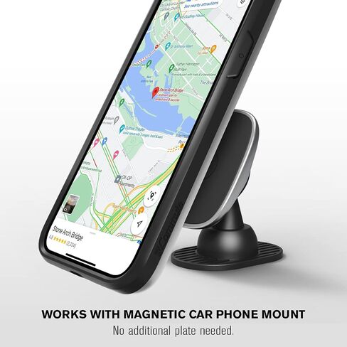 حافظة محفظة VENA vCommute لهاتف Apple iPhone 15 Plus / 14 Plus (6.7 بوصة)، (حماية من السقوط من الدرجة العسكرية) غطاء جلدي قابل للطي مع مسند - ذهبي وردي/أحمر/أسود in Kuwait