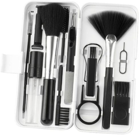 مجموعة تنظيف إلكترونية متعددة الوظائف للهاتف الخلوي، والكاميرا، والكمبيوتر الشخصي، والتلفزيون، والكمبيوتر المحمول، وسماعات الأذن، والشاشة، وأداة تنظيف لوحة المفاتيح الميكانيكية، ومجموعة فرش مضادة للكهرباء الساكنة، ومجموعة صيانة الجهاز in Kuwait