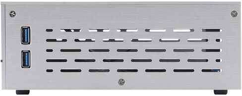 هيكل كمبيوتر مكتبي Goodisory A01 من الألومنيوم Mini-ITX HTPC (ألومنيوم أسود) in Kuwait