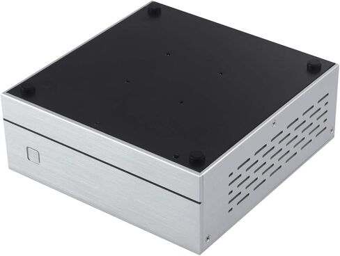 هيكل كمبيوتر مكتبي Goodisory A01 من الألومنيوم Mini-ITX HTPC (ألومنيوم أسود) in Kuwait