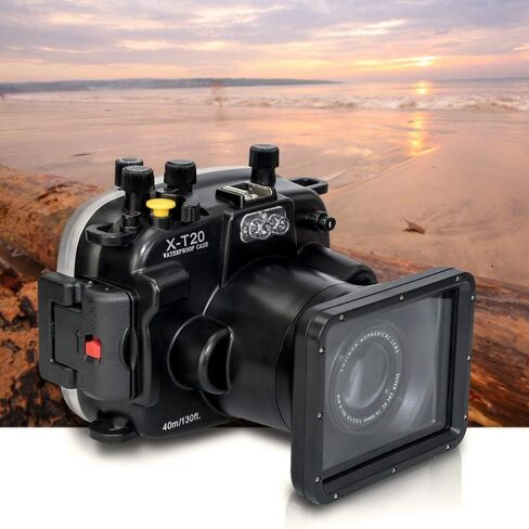 غطاء كاميرا تحت الماء لفوجي فيلم X-T20 / X-T10 (16-50) 40 متر/130 قدم in Saudi Arabia
