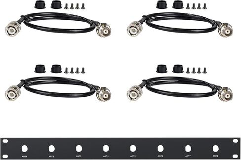 Phenyx Pro BNC Antenna Kit, Four BNC Connecting Cables 50cm/1.6FT for Front-Mounting Antennas, Compatible with New Version PTU-4000/6000/7000 in Saudi Arabia